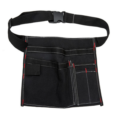 Audekls daudzfunkcionāls instruments vidukļa jostas soma Regulējama josta ar vairākām kabatām Vidukļa instrumentu soma salokāma uzglabāšanas turētāja organizatora maisiņš