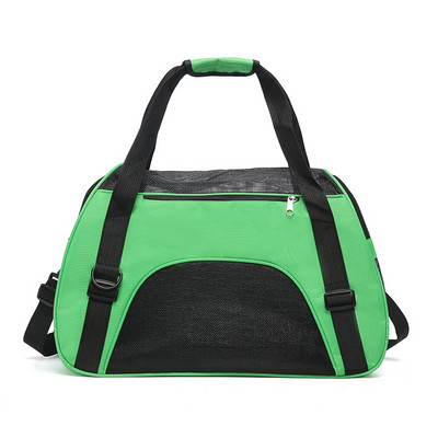 Torba za mačke Prozračna mrežasta torba za kućne ljubimce s četiri strane Jednostavna za nošenje Putna torba preko ramena Ručna torba za automobil Torba za mačke