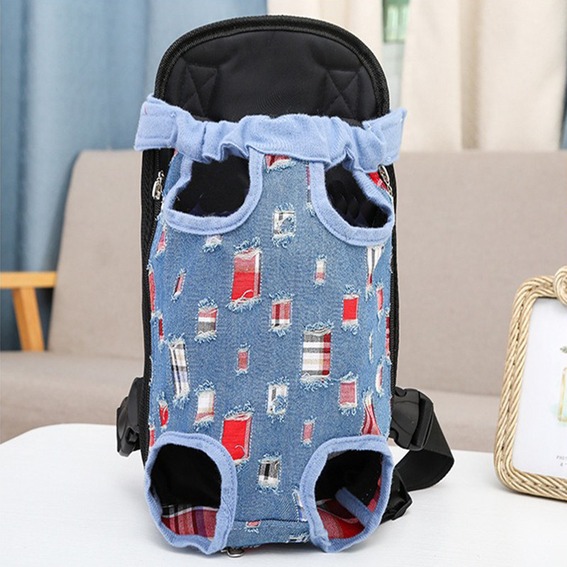 Mačke i psi Prozračni vanjski ruksak Ruksak za kućne ljubimce Torba za prsa Ruksak za putovanja za kućne ljubimce Ruksak na četiri noge