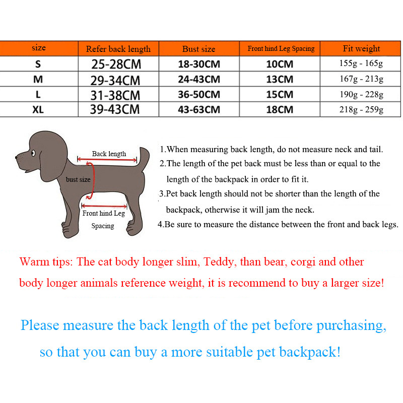 Mačke i psi Prozračni vanjski ruksak Ruksak za kućne ljubimce Torba za prsa Ruksak za putovanja za kućne ljubimce Ruksak na četiri noge