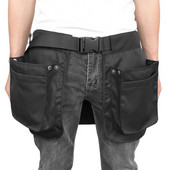 Kelių kišenių juosmens įrankių diržo krepšys elektrikas dailidės įrankių krepšys Reguliuojamas aparatūros laikymo diržas nešiojimo maišelis Kišeninis dėklas