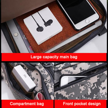 Laser Tactical Chest Bag Ανδρική τσάντα φανελάκι Survival CAMO Molle System Kit Τσάντα πλάτης Locomotive Backpack X423+A