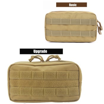 Military Tactical Waist Bag Molle Pouch Εργαλεία EDC Ζώνη με φερμουάρ Πακέτο Τηλεφώνου Θήκη Τσέπης Airsoft Τηλέφωνο Ανδρική τσάντα κυνηγιού Molle