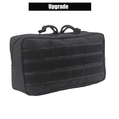 Molle tasak katonai taktikai deréktáska EDC eszközök Cipzáras derék öv csomag telefontok zseb Airsoft telefon férfi Molle vadásztáska