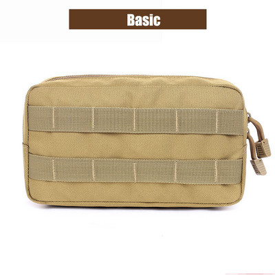 Molle tasak katonai taktikai deréktáska EDC eszközök Cipzáras derék öv csomag telefontok zseb Airsoft telefon férfi Molle vadásztáska