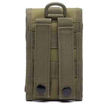 Military Molle Pouch Universal Canvas αδιάβροχη τσάντα κινητού τηλεφώνου Nylon Πολυλειτουργική ανδρική περιστασιακή ανδρική μικρή τσάντα Fanny Waist Pack