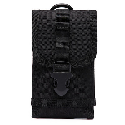 Militārais Molle maisiņš Universāls audekls, ūdensnecaurlaidīgs mobilā telefona soma Neilona daudzfunkcionāls ikdienas vīriešu Fanny Waist Pack vīriešu maza soma