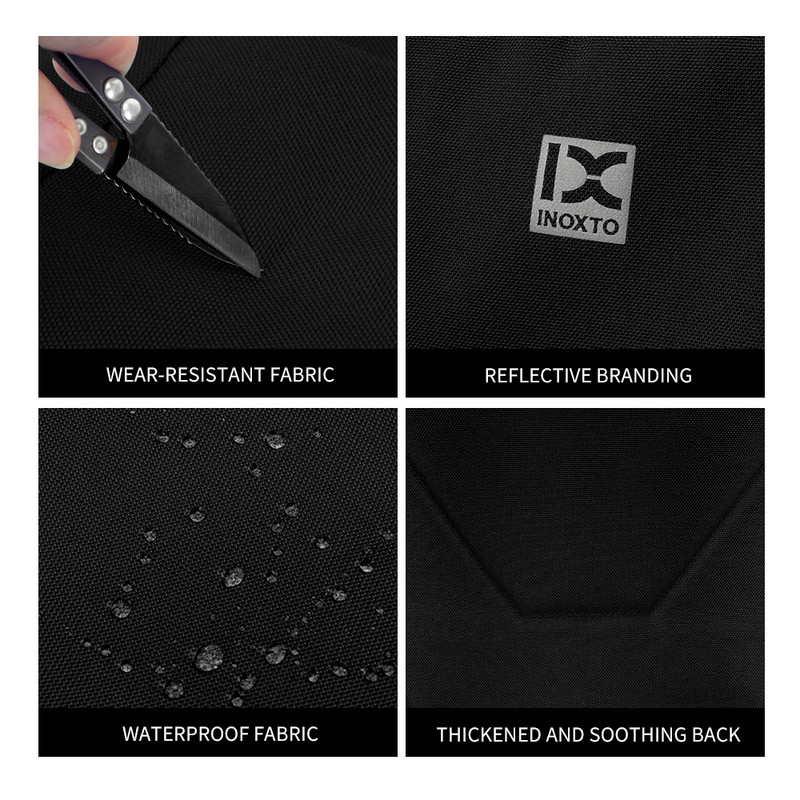 Ūdensnecaurlaidīga biznesa mugursoma vīriešu skolas mugursomas 14 collu klēpjdatora mugursoma Lielas ietilpības somas bērnu ceļojumiem sieviešu somas