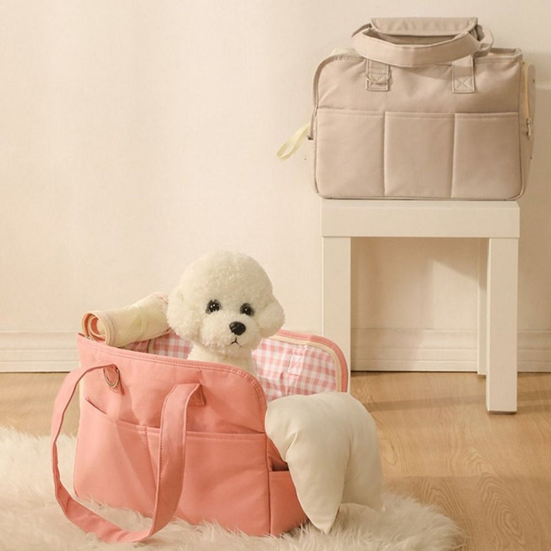 Prozračna mrežna torba za nošenje kućnih ljubimaca Nova sklopiva prijenosna torba za nošenje na rame za kućne ljubimce Torba za nošenje psa velikog kapaciteta za odlazna putovanja