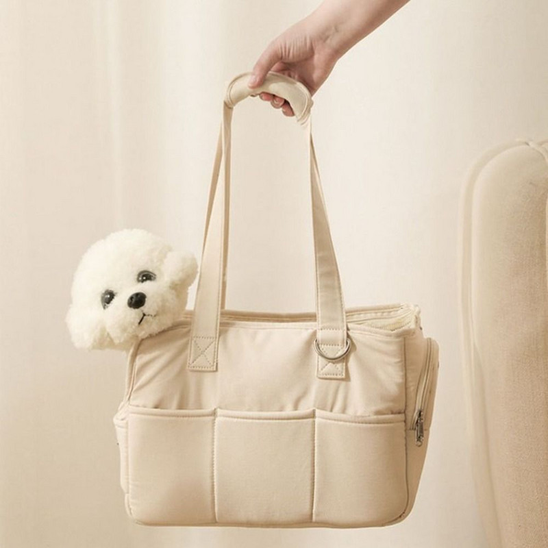 Prozračna mrežna torba za nošenje kućnih ljubimaca Nova sklopiva prijenosna torba za nošenje na rame za kućne ljubimce Torba za nošenje psa velikog kapaciteta za odlazna putovanja