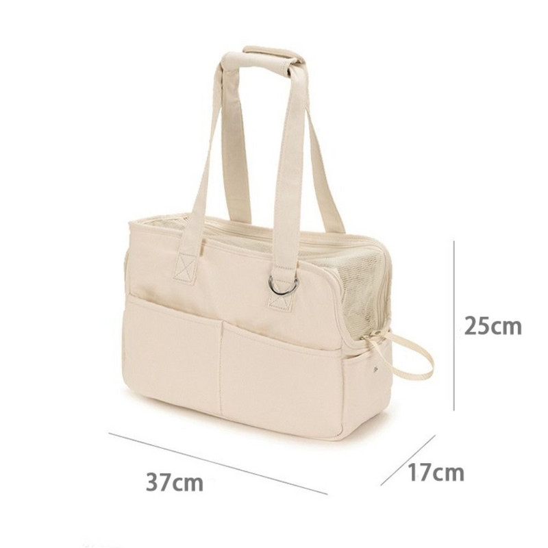 Prozračna mrežna torba za nošenje kućnih ljubimaca Nova sklopiva prijenosna torba za nošenje na rame za kućne ljubimce Torba za nošenje psa velikog kapaciteta za odlazna putovanja