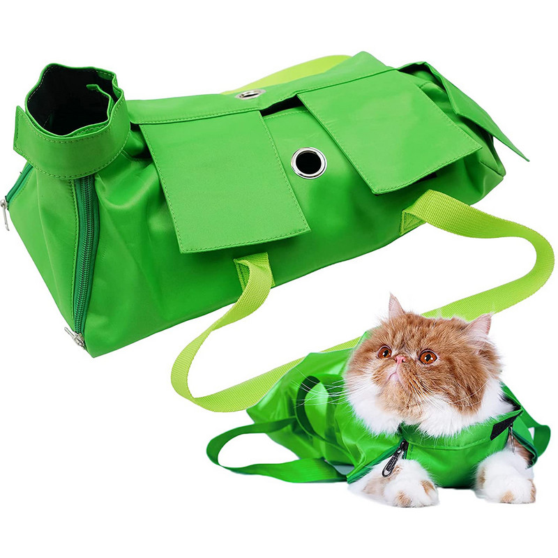 Sklopiva torba za nošenje za mačke Prijenosna putna torba za mačke Mekana torba za grebanje Posebna fiksna za mačje torbe za ubrizgavanje noktiju Torba za životinje