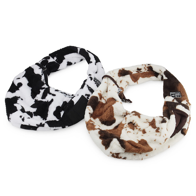 Mīksta plīša maza suņu soma Pet Carrier Cat Bag kucēnu kaķēnu ceļojumu plecu stropu soma