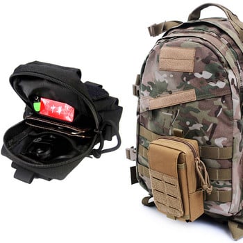 Molle Pouch Ζώνη Πακέτο μέσης Πεζοπορία Ανδρική Εργασία Εξωτερική Εργασία Εργαλεία κυνηγιού Μικρή τσάντα μέσης Κάμπινγκ Αθλητικά Θήκη βάσης κινητού τηλεφώνου