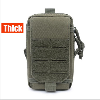 Molle torbica za pojas oko struka Planinarenje Muškarci Rad na otvorenom Lovački alati Mala torba oko struka Kampiranje Sport Držač za mobilni telefon Torbica