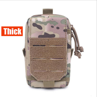 Molle torbica za pojas oko struka Planinarenje Muškarci Rad na otvorenom Lovački alati Mala torba oko struka Kampiranje Sport Držač za mobilni telefon Torbica