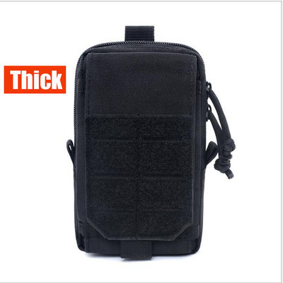 Molle torbica za pojas oko struka Planinarenje Muškarci Rad na otvorenom Lovački alati Mala torba oko struka Kampiranje Sport Držač za mobilni telefon Torbica