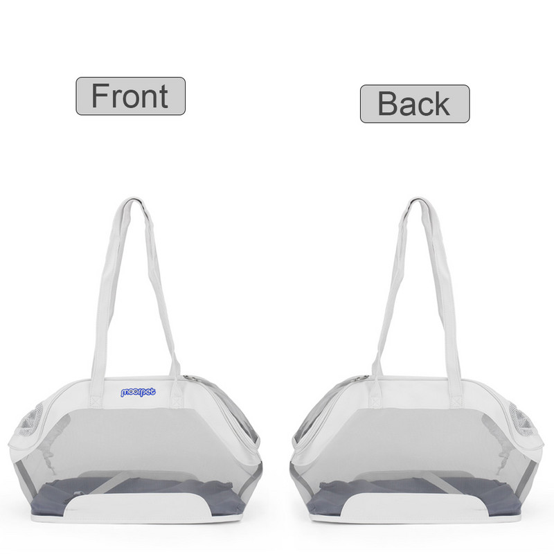 Mini suņu soma, mīksta sānu caurspīdīga modes elpojoša pārnēsāšanas soma, kas paredzēta kaķu maza suņa rokassomiņai ceļojumiem