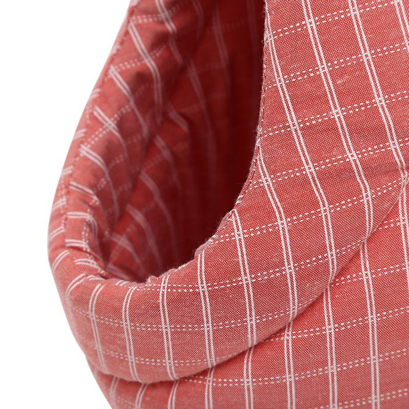 Karirana torba za kućne ljubimce za mačke Torba za nošenje Pse Ruksak Prijenosna ručna torba Putovanja na otvorenom Plišana torba za mačke Krevet Štene Dodaci za kućne ljubimce