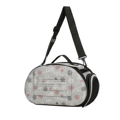 Ceļojumu mājdzīvnieku soma Kaķu ziedu nēsātāji Somas Elpojošs Rozā Salokāms Mazs Suņi Āra Plecu soma Saliekama Kaķu pārnēsāšana