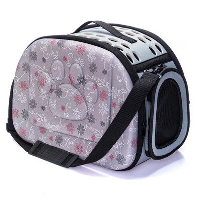 Ceļojumu mājdzīvnieku soma Kaķu ziedu nēsātāji Somas Elpojošs Rozā Salokāms Mazs Suņi Āra Plecu soma Saliekama Kaķu pārnēsāšana