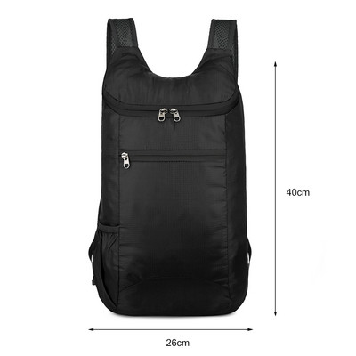 20 litri viegla, salokāma pārgājienu mugursoma, ūdensizturīga āra pārgājienu ceļojumu somas vīriešiem, sieviešu nometnes mugursoma