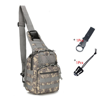 Taktiskā plecu soma Molle mugursoma āra makšķerēšana pārgājieni kempings medības dienas soma sporta kāpšana maskēšanās mugursoma