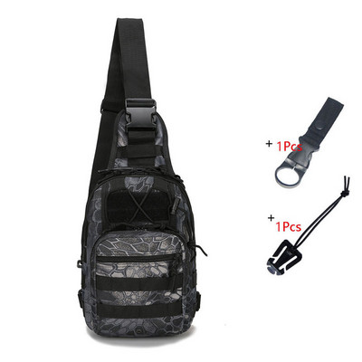 Taktiskā plecu soma Molle mugursoma āra makšķerēšana pārgājieni kempings medības dienas soma sporta kāpšana maskēšanās mugursoma