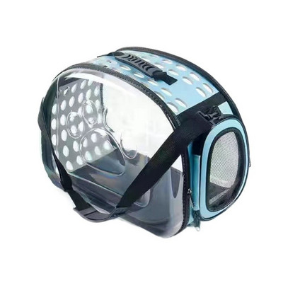 EVA Cat Outdoor ceļojumu rokassomiņa Elpojoša, caurspīdīga pārnēsājama kaķu soma, noņemama liela ietilpības mājdzīvnieku plecu soma ārā