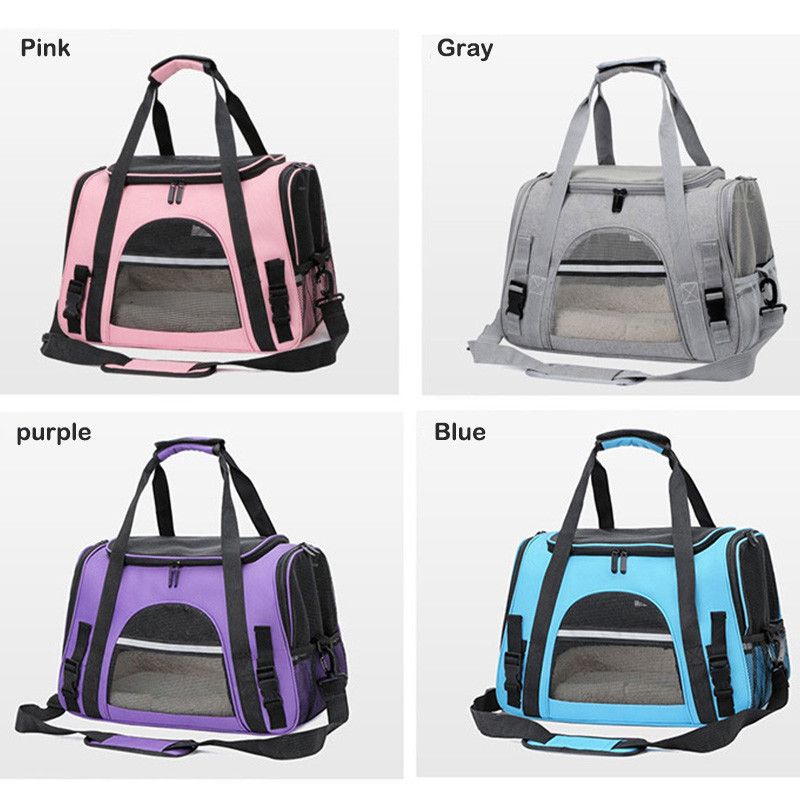 Nosilice za mačke Prijenosna prozračna sklopiva torba Mačka Nosiljka za pse za mačke Male pse Transportne torbe Putna torba za kućne ljubimce