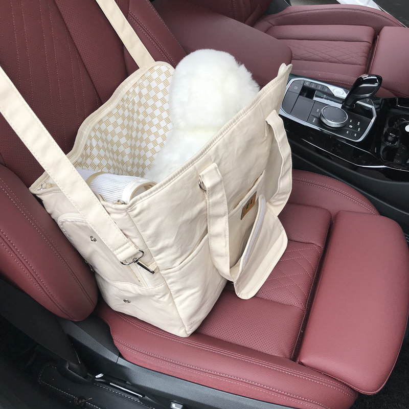 Pārnēsājama suņu soma Mājas kaķa plecu rokassomiņa Automašīnas sēdeklītis Drošs Ceļojumu Chihuahua Suņu piederumi Piemēroti maziem Suņiem Suņu pārvadātājs