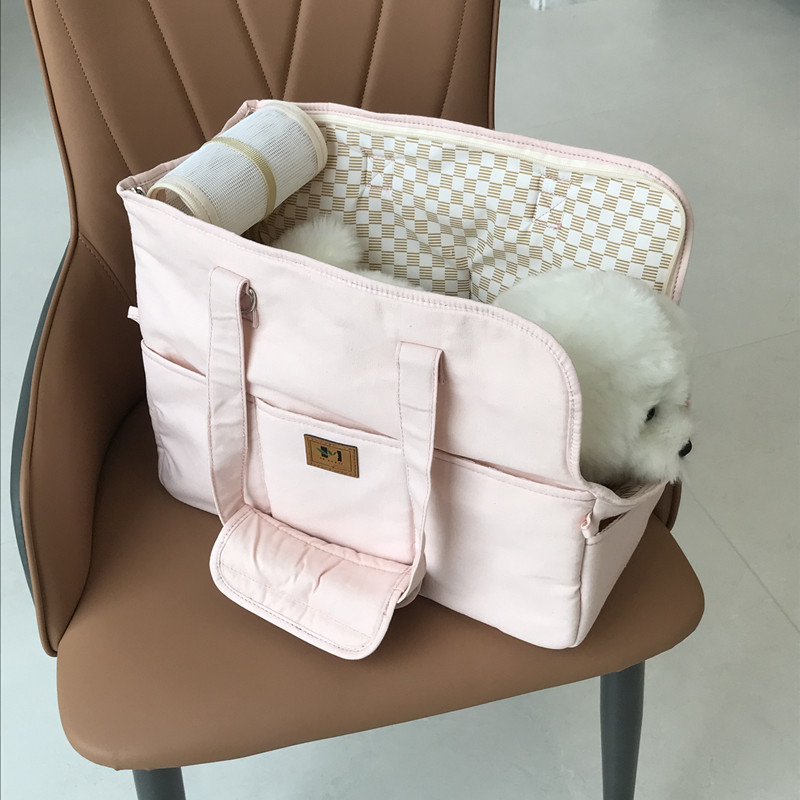 Pārnēsājama suņu soma Mājas kaķa plecu rokassomiņa Automašīnas sēdeklītis Drošs Ceļojumu Chihuahua Suņu piederumi Piemēroti maziem Suņiem Suņu pārvadātājs