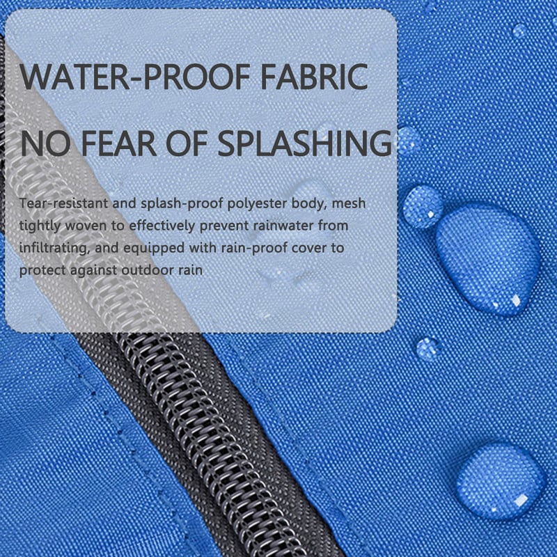 40 L āra soma Lielas ietilpības poliestera sporta mugursoma ar atstarojošu lenti vīriešiem sievietēm, izturīga, ērta pārgājieniem, ceļojot