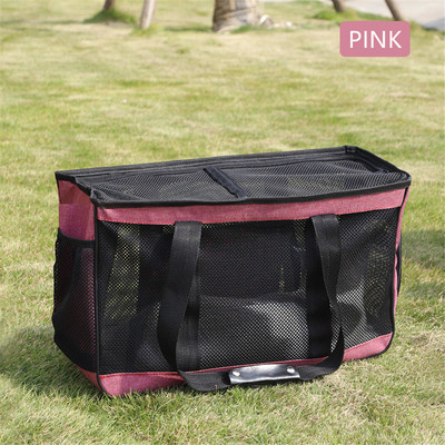 Hanpanda zimska topla prijenosna torba za kućne ljubimce od zadebljane Oxford tkanine velikog kapaciteta na jedno rame Outing prijenosna 360° prozračna torba za mačke