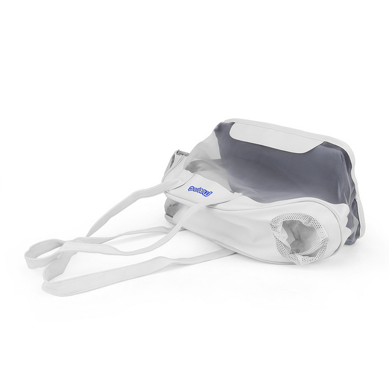 Caurspīdīga modes elpojoša kaķa soma ar roku pārnēsājama mājdzīvnieka soma nelielai mini suņu nēsāšanai rokassomiņai ceļojumiem