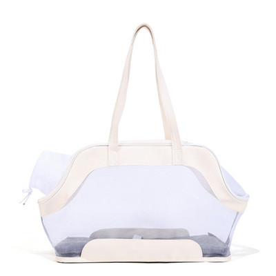 Āra plecu soma kaķiem maziem suņiem Pārnēsājama soma mājdzīvnieku piederumu pārnēsāšanai