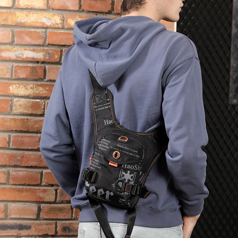 Motocikla kāju soma Ūdensizturīga Drop Fanny jostas soma Regulējama liela ietilpība aksesuāri āra braukšanai ar velosipēdu