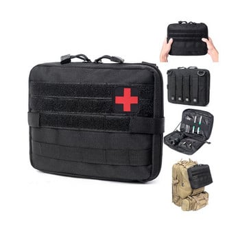 Tactical Molle Pouch Military Medical EDC EMT First Aid Bag Emergency Pack 1000D Nylon Hunting Туристически пояс Чанти Водоустойчиви