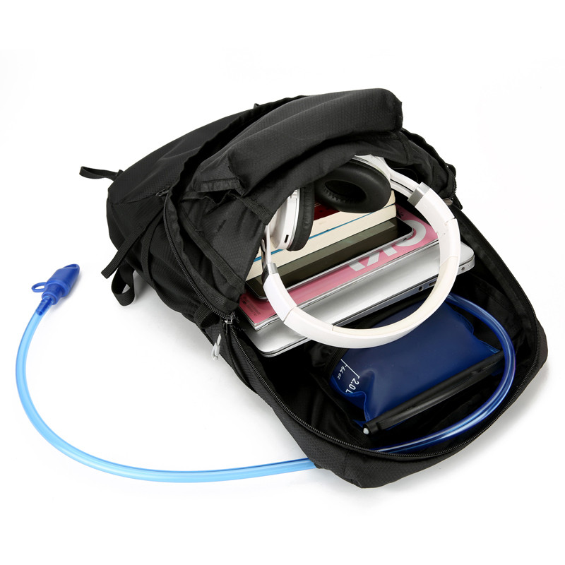 18 L pārnēsājama salokāma mugursoma Salokāma alpīnisma soma Īpaši viegla āra kāpšana riteņbraukšanai ceļojumu mugursoma pārgājienu dienassoma