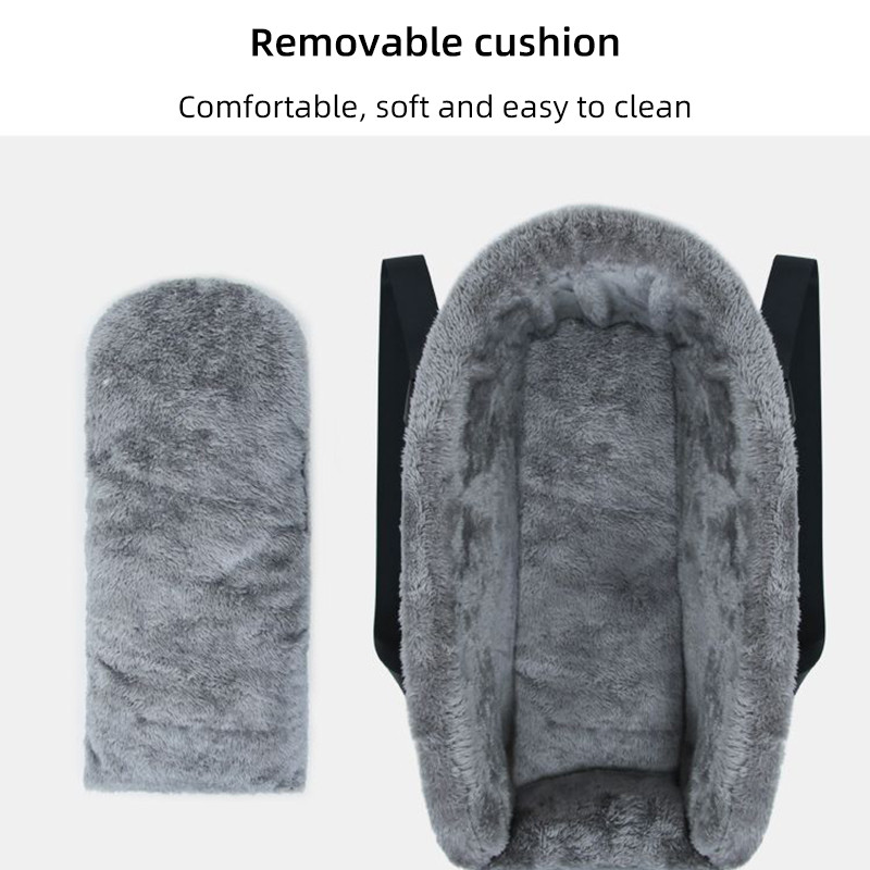 Sigurnosna kutija za kućne ljubimce Upravljačka konzola Gnijezdo za kućne ljubimce Putna prijenosna autosjedalica za pse Naslon za ruke za automobil Deblja plišana kutija za male pse Mačke