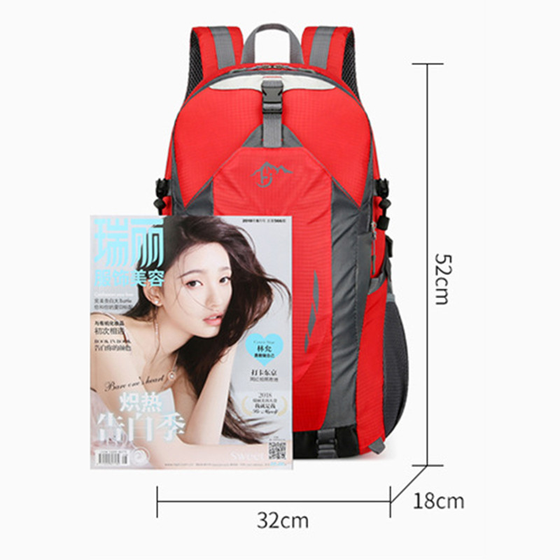 Oulylan Mochila Camping alpīnisma soma ceļojumu pārgājienu mugursoma 40L āra pārgājienu mugursoma vīriešiem sporta kāpšanas soma