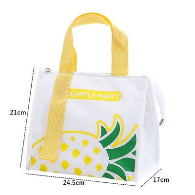 Slatka prijenosna termalna torba za ručak za žene, djecu, torba za pohranu hrane, putna torbica za obrok za piknik, izolirana rashladna torba Bento