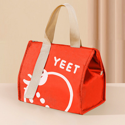 Slatka prijenosna termalna torba za ručak za žene, djecu, torba za pohranu hrane, putna torbica za obrok za piknik, izolirana rashladna torba Bento