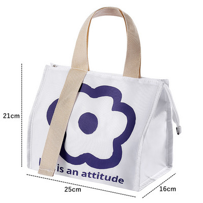 Slatka prijenosna termalna torba za ručak za žene, djecu, torba za pohranu hrane, putna torbica za obrok za piknik, izolirana rashladna torba Bento