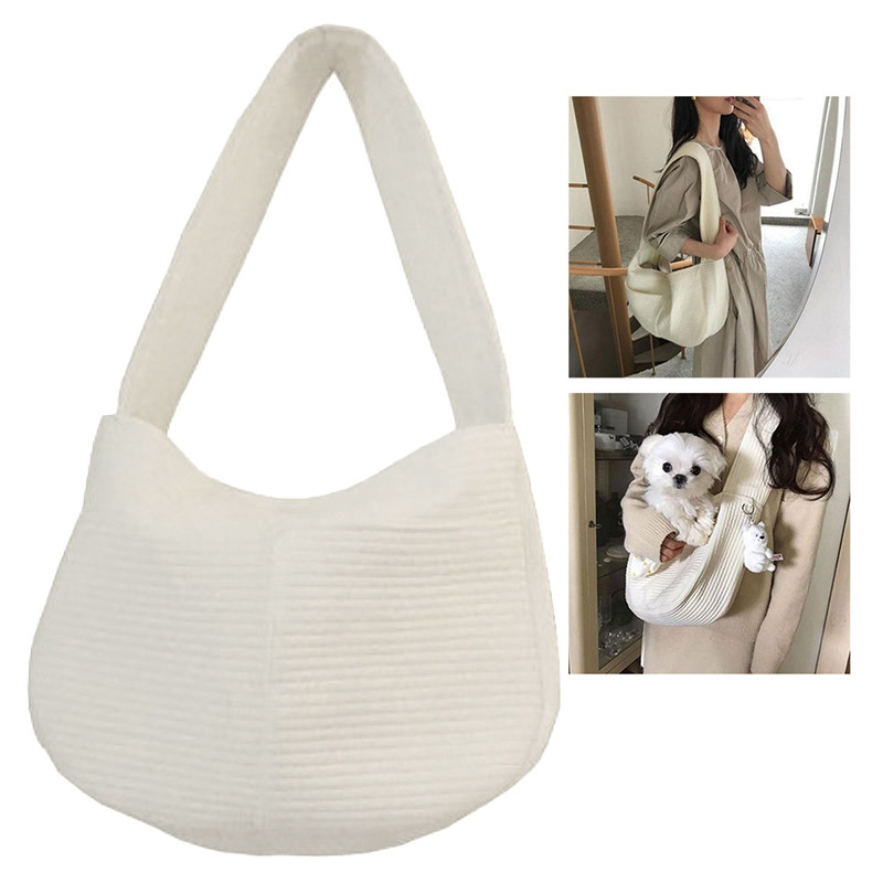 Geantă pentru animale de companie pentru câini de talie mică și pisici Geantă de transport Sling Cureaua de transport Funie de siguranță respirabilă pentru călătorii Articole pentru animale de companie