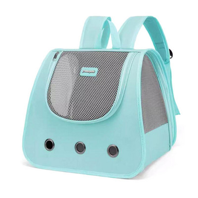 Salokāma un elpojoša mājdzīvnieku mugursoma, kaķu un suņu soma, maza un vidēja izmēra suņu piederumi