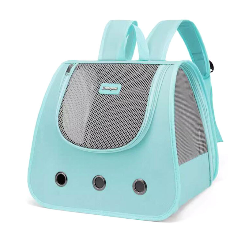 Salokāma un elpojoša mājdzīvnieku mugursoma, kaķu un suņu soma, maza un vidēja izmēra suņu piederumi