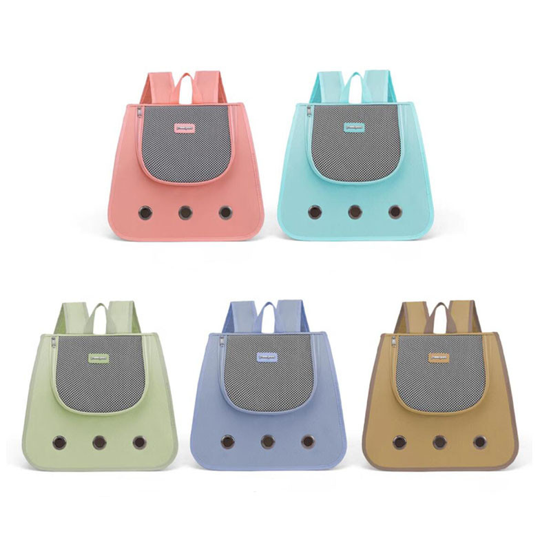 Salokāma un elpojoša mājdzīvnieku mugursoma, kaķu un suņu soma, maza un vidēja izmēra suņu piederumi