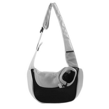 Pet Sling Pet Sling Puppy Dog Cat Sling Carrier Bag Hands Free With ρυθμιζόμενο λουράκι με επένδυση, μπροστινή θήκη μονή τσάντα ώμου μεταφοράς