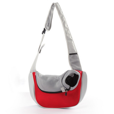 Sling za kućne ljubimce Puppy Pas Cat Sling Carrier Carrier Free hands Free s podesivim podstavljenim remenom Prednja torbica Torba za jedno rame Torba za nošenje